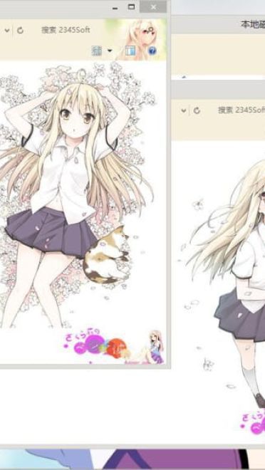 樱花庄的宠物女孩 椎名真白  win8电脑主题 下载