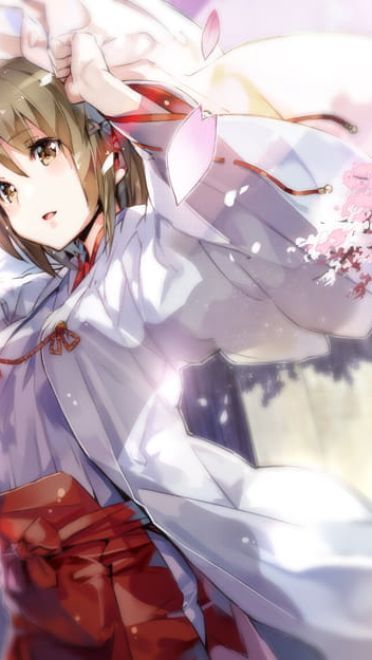 巫女の特辑 手机壁纸&桌面壁纸