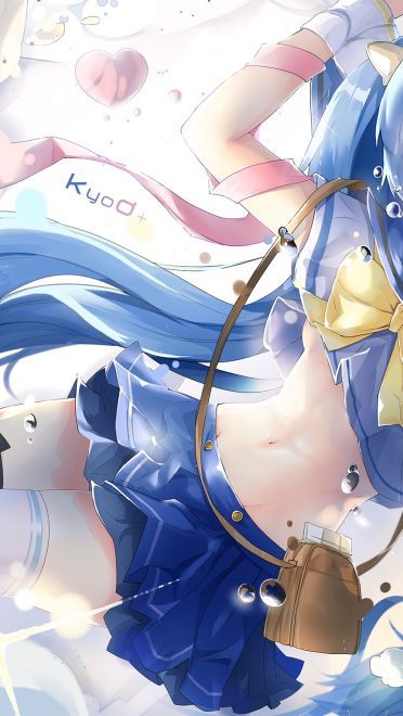 女孩长发飘飘 精美桌面壁纸