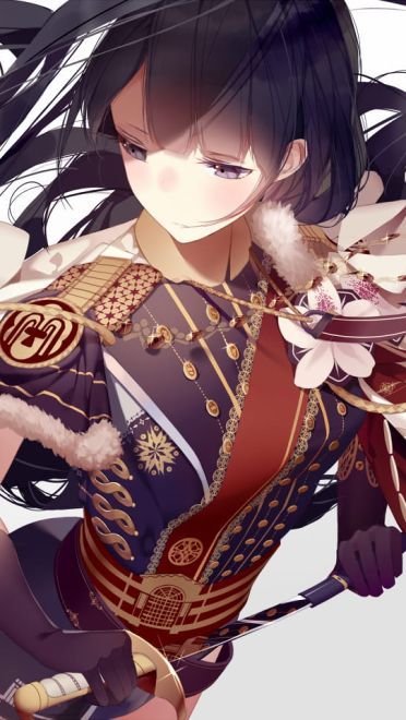 女孩长发飘飘 精美桌面壁纸