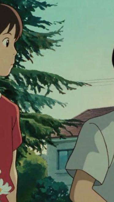 侧耳倾听 桌面壁纸 宫崎骏