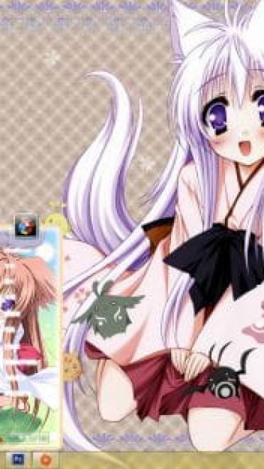 游魂 kiss on my deity  win7电脑主题下载