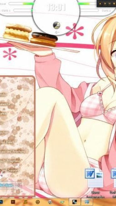 保登心爱  请问您今天要来点兔子吗 win7电脑主题下载