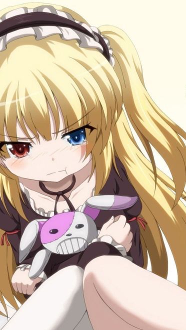 金色傲娇双马尾 宅男最爱的萌女