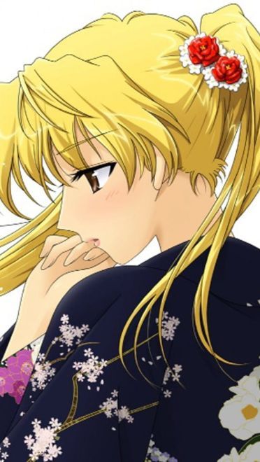 金色傲娇双马尾 宅男最爱的萌女