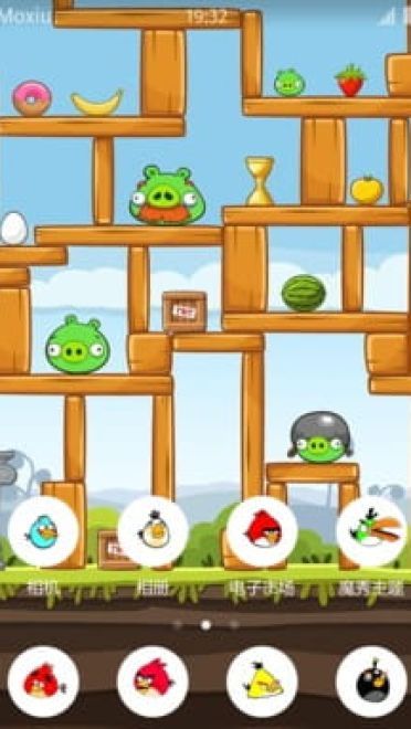 愤怒的小鸟 安卓手机主题下载