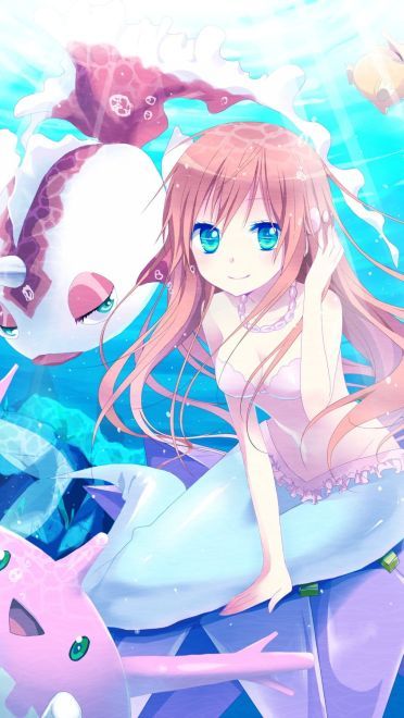 动漫少女美人鱼特辑 精美手机壁纸