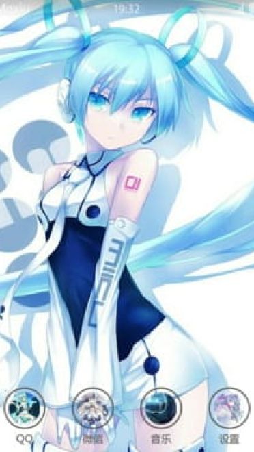 初音未来 安卓手机主题 下载
