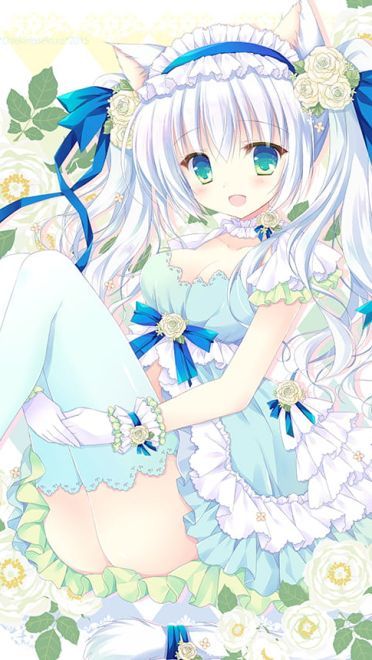 抱腿乖巧少女 手机壁纸 令人怜惜