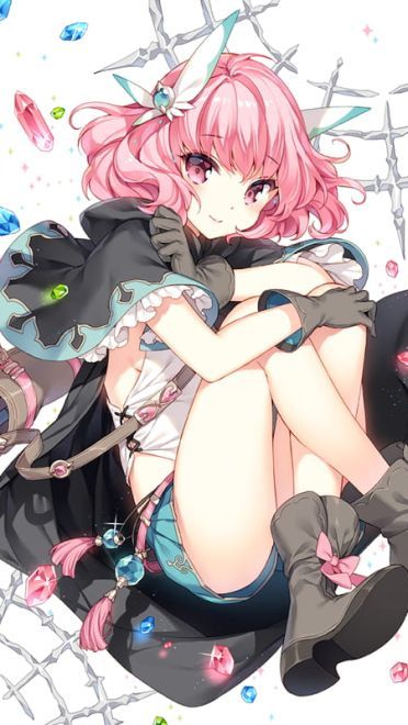 抱腿乖巧少女 手机壁纸 令人怜惜