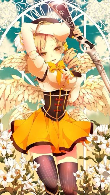 巴麻美 手机壁纸 魔法少女小圆