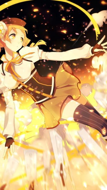 巴麻美 手机壁纸 魔法少女小圆