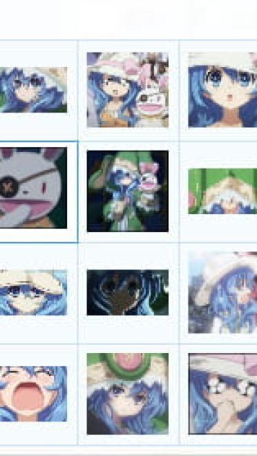 四糸乃 动漫表情包 约会大作战