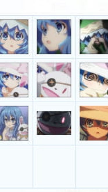 四糸乃 动漫表情包 约会大作战