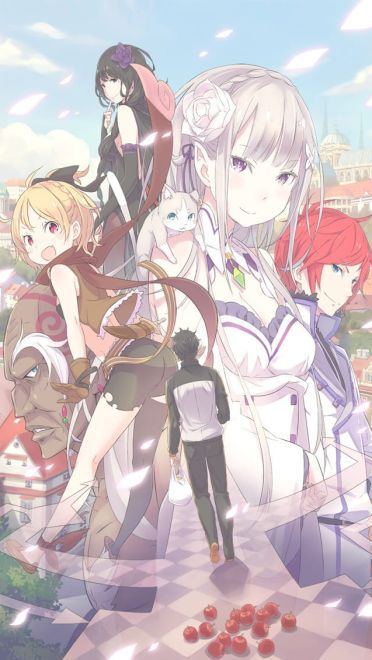 艾米莉娅手机壁纸 从零开始的异世界生活艾米莉娅