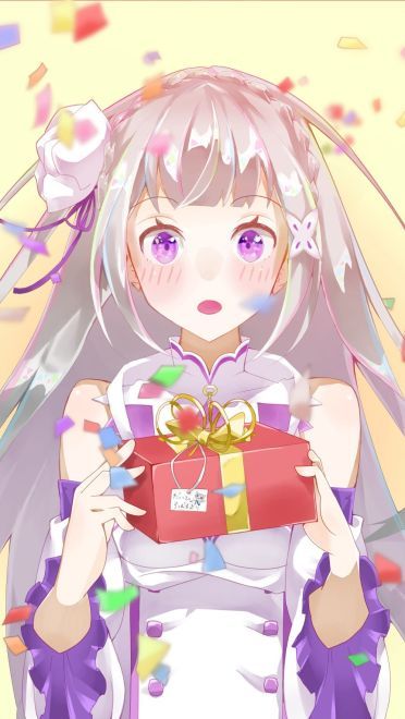 艾米莉娅手机壁纸 从零开始的异世界生活艾米莉娅