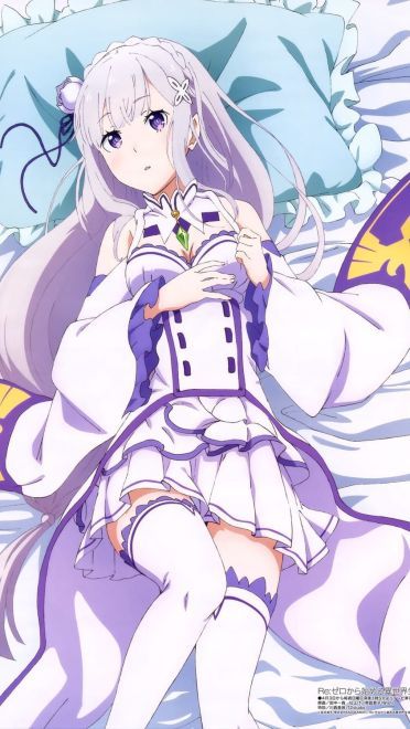 艾米莉娅手机壁纸 从零开始的异世界生活艾米莉娅