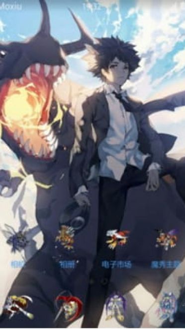 数码宝贝 安卓手机主题下载