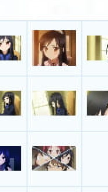 黑雪姬 动漫QQ表情包 加速世界