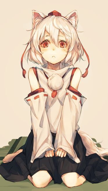 犬走椛 手机壁纸 东方Project