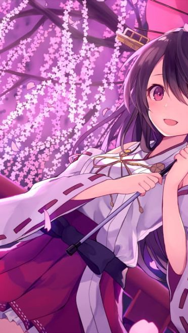 动漫和服少女 精美桌面壁纸