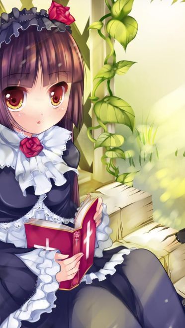 我的妹妹不可能那么可爱五更琉璃 黑猫壁纸美图(1)