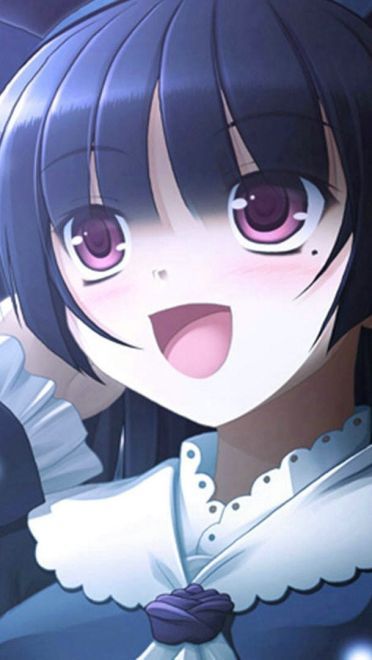 我的妹妹不可能那么可爱五更琉璃 黑猫壁纸美图(1)