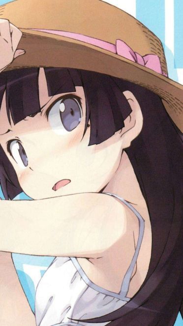 我的妹妹不可能那么可爱五更琉璃 黑猫壁纸美图(1)