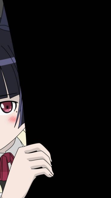 我的妹妹不可能那么可爱五更琉璃 黑猫壁纸美图(1)