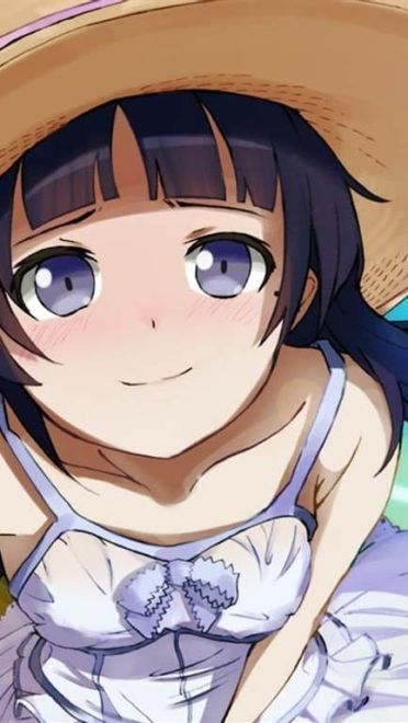 我的妹妹不可能那么可爱五更琉璃 黑猫壁纸美图(1)