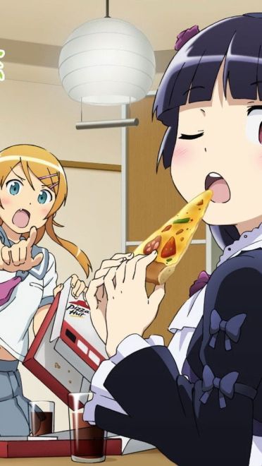 我的妹妹不可能那么可爱五更琉璃 黑猫壁纸美图(1)