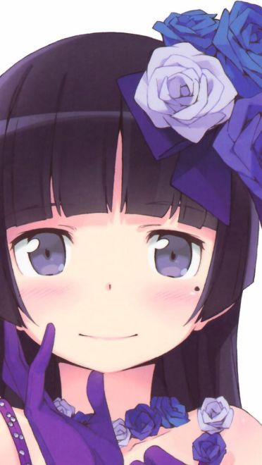 我的妹妹不可能那么可爱五更琉璃 黑猫壁纸美图(1)