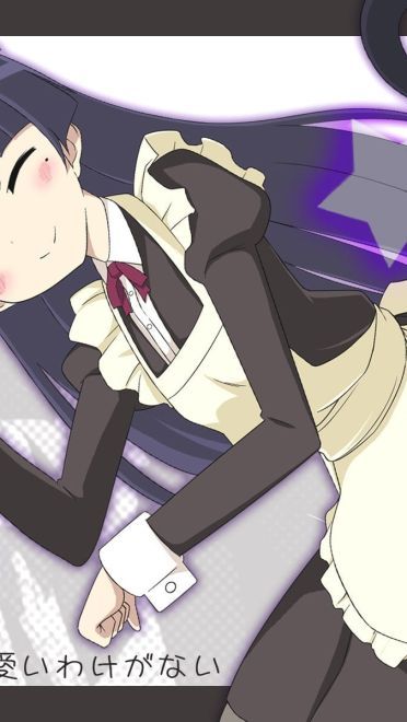 我的妹妹不可能那么可爱五更琉璃 黑猫壁纸美图(1)