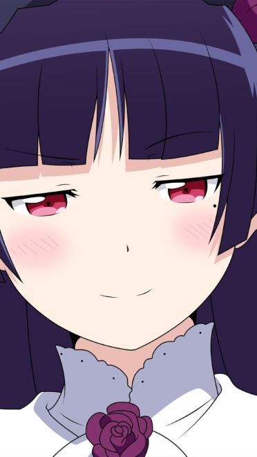 我的妹妹不可能那么可爱五更琉璃 黑猫壁纸美图(1)