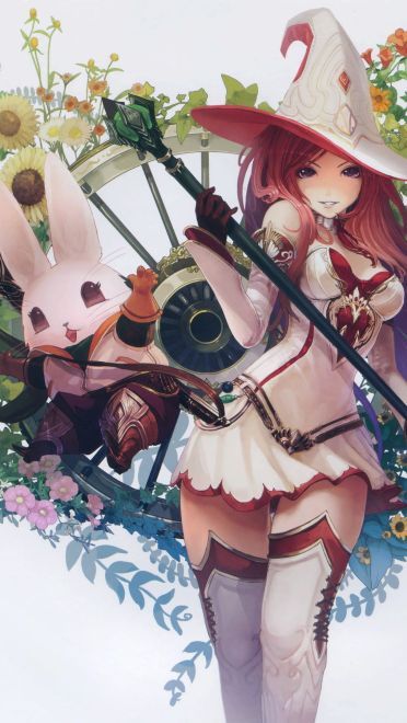 魔法娘 手机壁纸 要看我变个戏法嘛