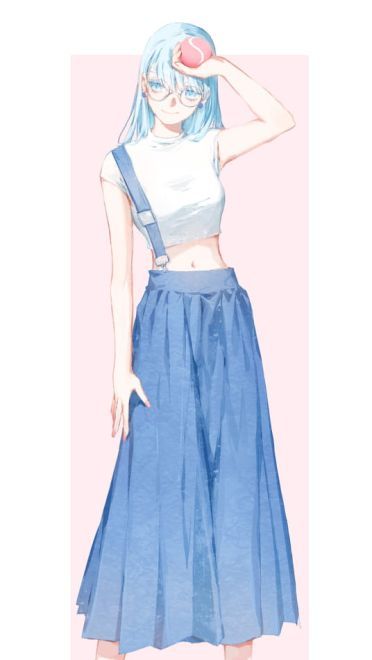 清新文艺范少女 高清手机壁纸