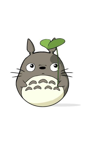 龙猫手机壁纸 萌你一脸