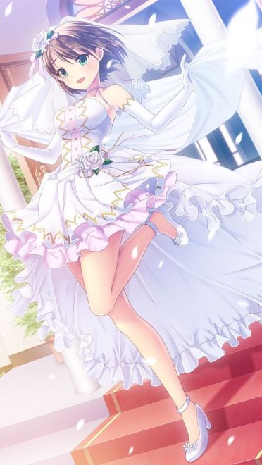 少女的花嫁 手机壁纸 幸福时刻