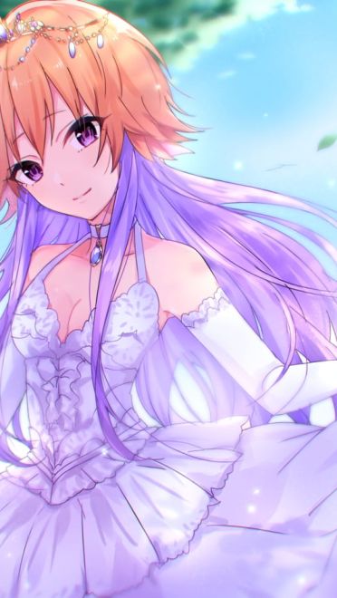 少女的花嫁 手机壁纸 幸福时刻