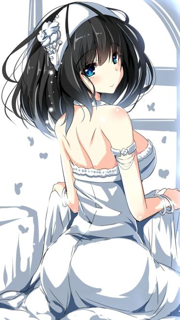 少女的花嫁 手机壁纸 幸福时刻