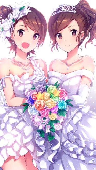 少女的花嫁 手机壁纸 幸福时刻