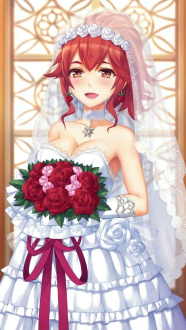 少女的花嫁 手机壁纸 幸福时刻