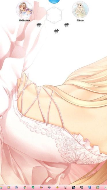 【win7主题】人型电脑天使心/Chobits V3