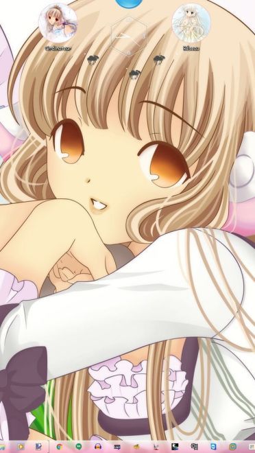 【win7主题】人型电脑天使心/Chobits V3