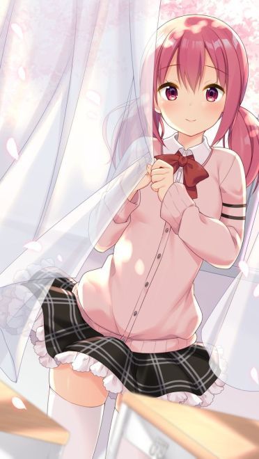 萝莉的绝对领域 手机壁纸 萌萌哒