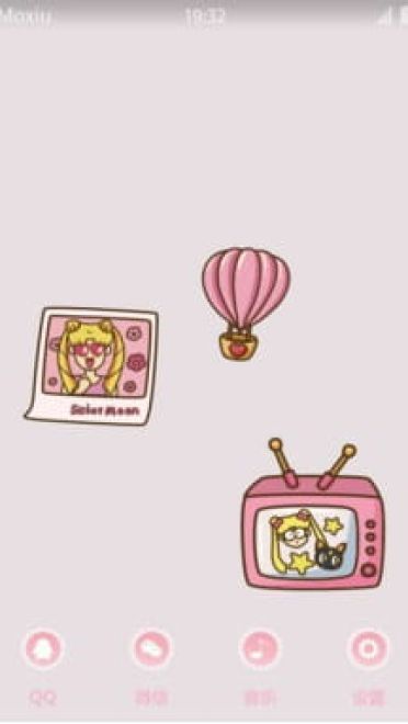 代表月亮消灭你 美少女战士 安卓手机主题下载