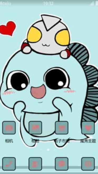 小怪兽和凹凸曼 安卓手机主题下载