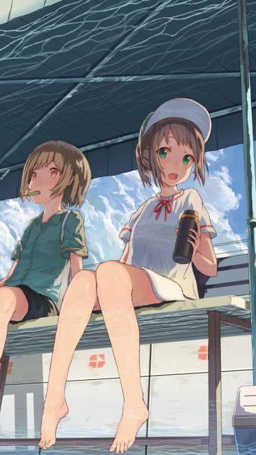 动漫少女 精美手机壁纸 裸足控福利