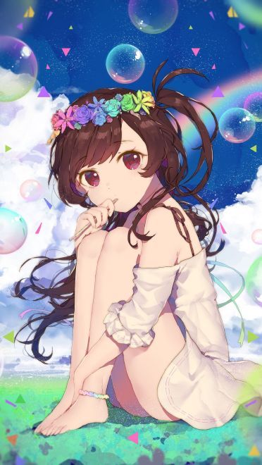 动漫少女 精美手机壁纸 裸足控福利