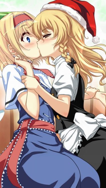 动漫少女 手机壁纸 百合情怀